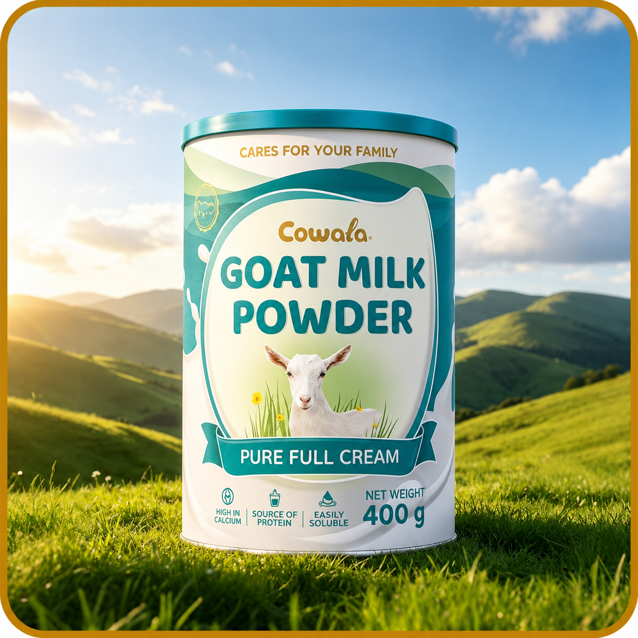 Cowala Pure Full Cream Goat Milk Instant Powder